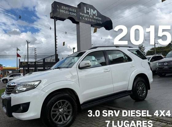 TOYOTA HILUX SW4 3.0 SRV 4X4 7 LUGARES 16V TURBO INTERCOOLER DIESEL 4P AUTOMÁTICO